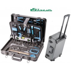 VALIGIA CON TROLLEY, CON 133 UTENSILI E ACCESSORI FERVI ART. 0110T